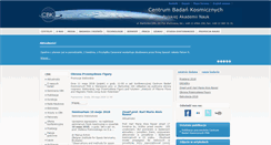 Desktop Screenshot of cbk.waw.pl